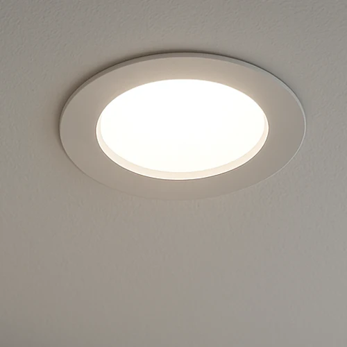 Luz empotrado a la pared