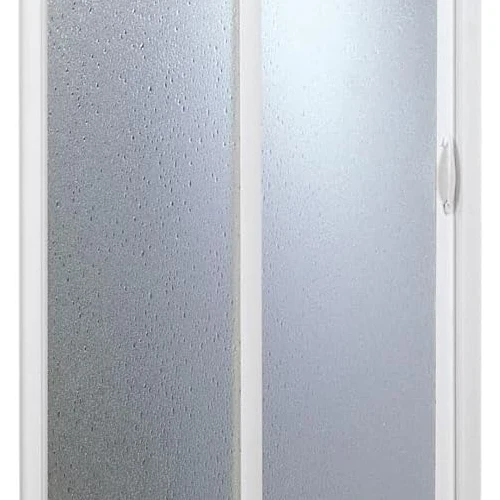 Puerta de mampara acrílico color blanco