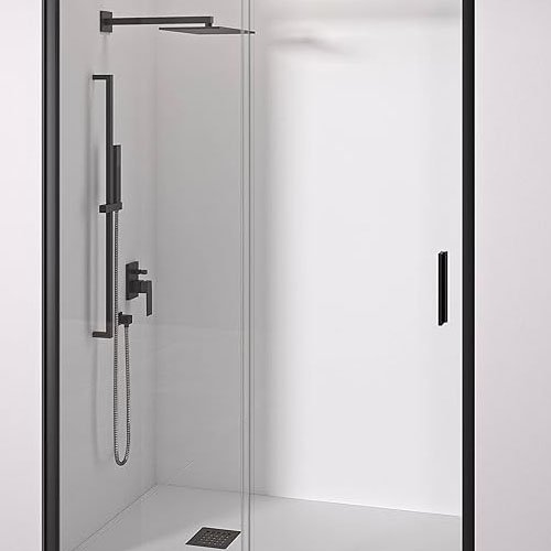 Mampara de ducha frontal Cristal transparente