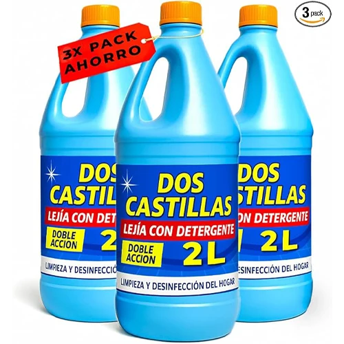 Lejia con detergente