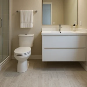 Tipo de suelo para baño
