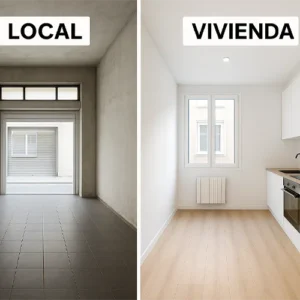 transformar un local en vivienda